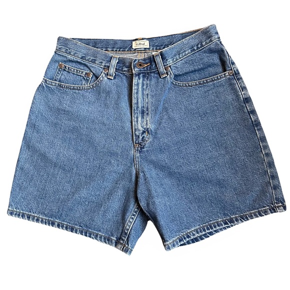 L.L. Bean Pants - Vintage L.L. Bean Women's Denim High-Rise Shorts
